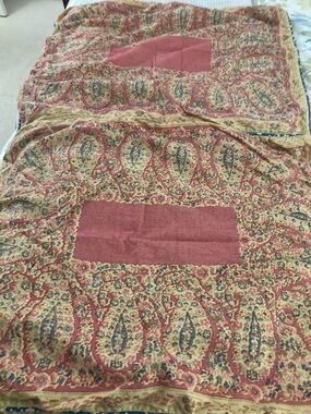 Chaps Paisley Patchwork standard shams(2) 100% cotton